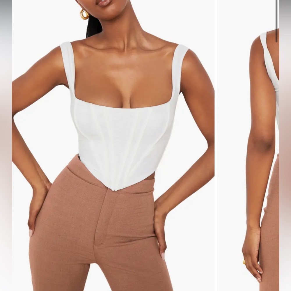 House of CB Ninetta Mesh Corset Top